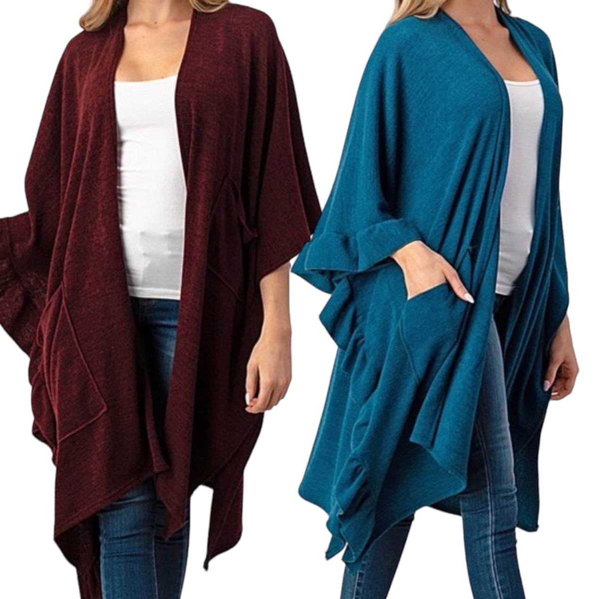 Plus Size Unique Asymmetrical Hem Sweater - Fabulously Dressed Boutique
