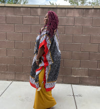 Boho Chic Long Kimono - Fabulously Dressed Boutique