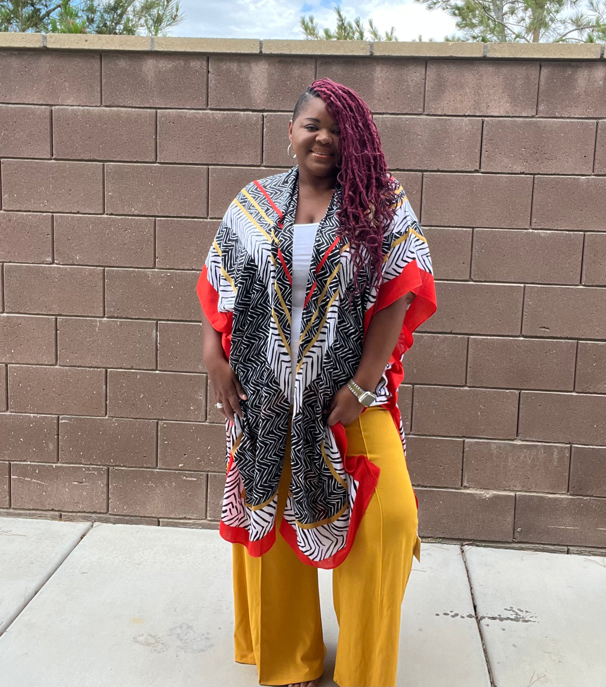 Boho Chic Long Kimono - Fabulously Dressed Boutique