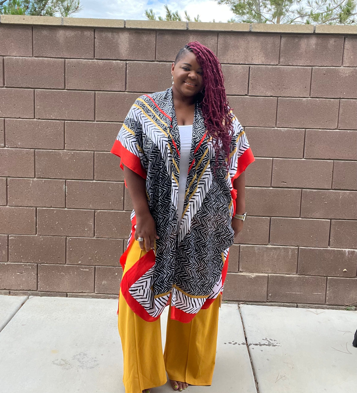 Boho Chic Long Kimono - Fabulously Dressed Boutique