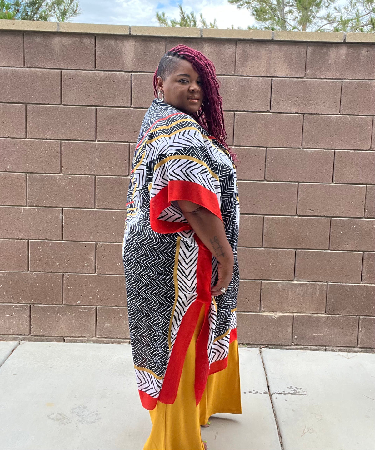 Boho Chic Long Kimono - Fabulously Dressed Boutique