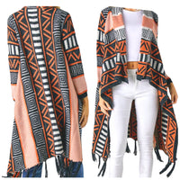 Mattie Plus Size Abstract Maxi Cardigan - Fabulously Dressed Boutique