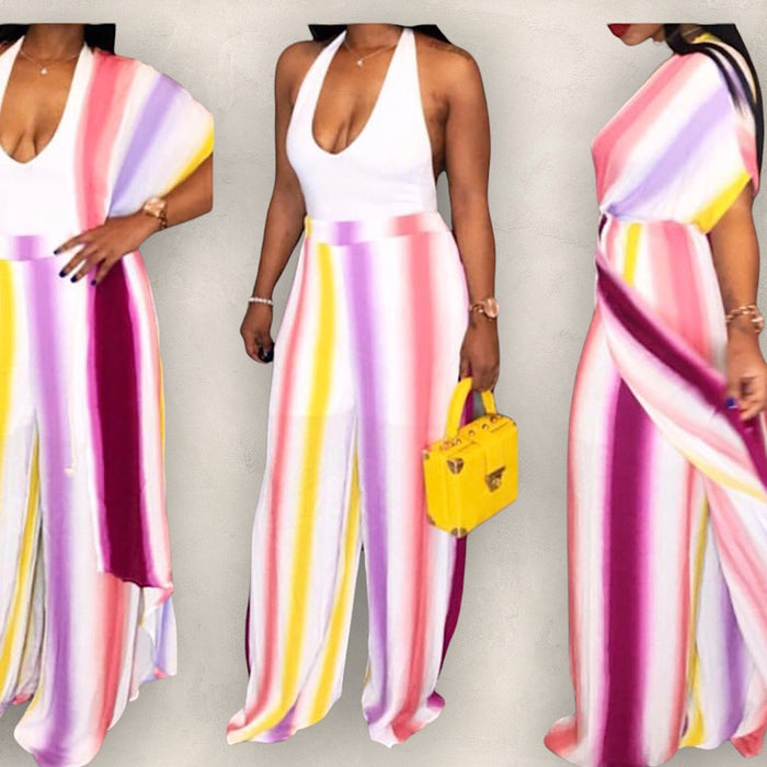 New 2 Piece Wide Leg And Cardigan Set - Fabulously Dressed Boutique