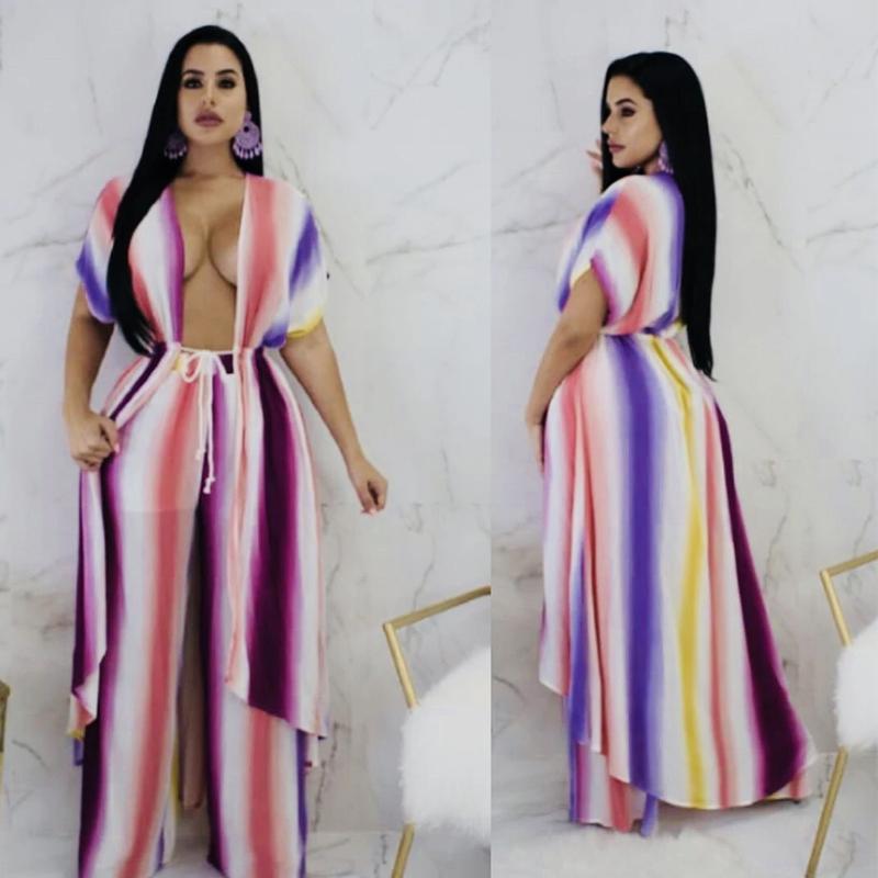 New 2 Piece Wide Leg And Cardigan Set - Fabulously Dressed Boutique