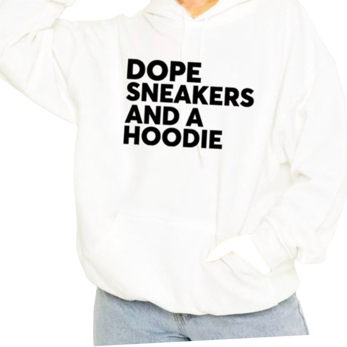 Plus Size Unisex Dope Hoodie Sweatshirt - Fabulously Dressed Boutique