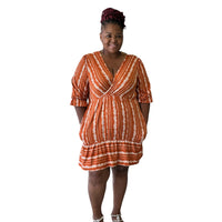 Sassy Plus Size Mini Dress - Fabulously Dressed Boutique