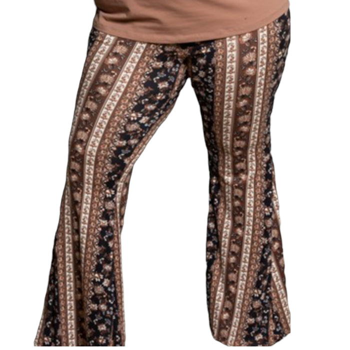Women’s Plus Size Flare Leggings - Fabulously Dressed Boutique
