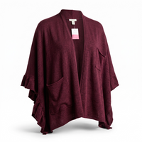 Plus Size Unique Asymmetrical Hem Sweater