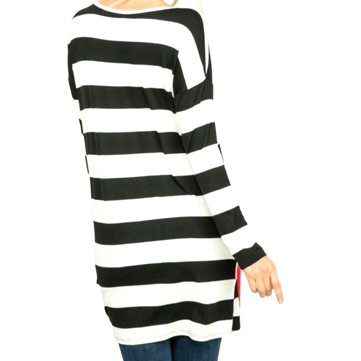 Plus size Black and White Love Dress - Fabulously Dressed Boutique 