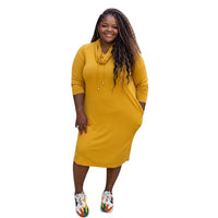 The Nicole Turtle Neck Tunic Dress
