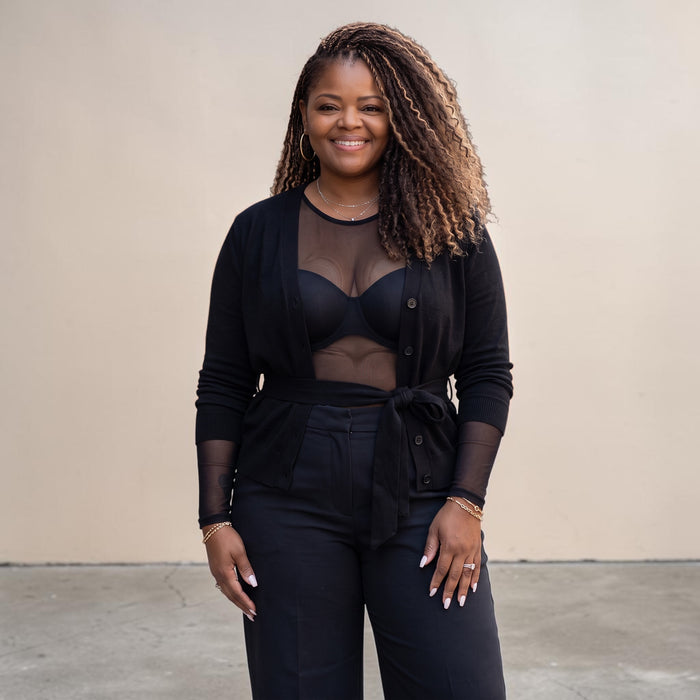 Womens Sheer Mesh Black Bodysuit ￼