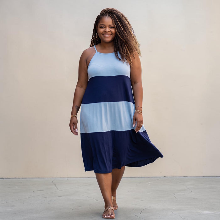 Women’s True Blue Plus Size Dress
