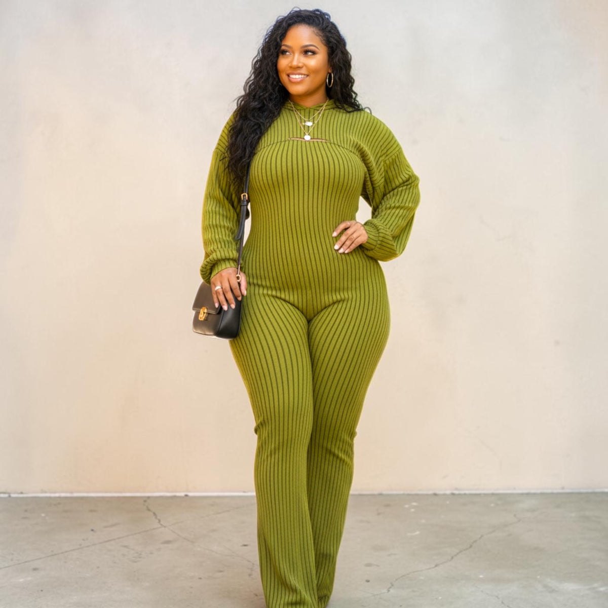 Women Plus Size 2 Piece Shrug Bodycon Jumpsuit