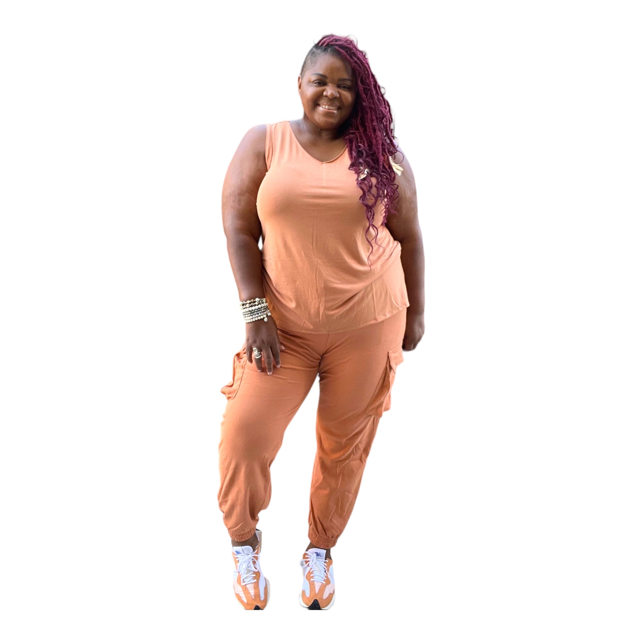 Cargo joggers plus online size