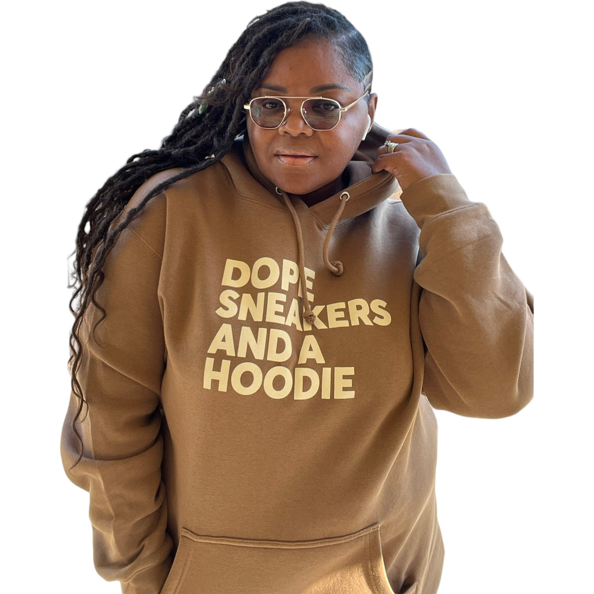 Plus Size Unisex Dope Hoodie Sweatshirt - Fabulously Dressed Boutique 