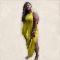 The Debbie Plus Size Maxi Dress - Fabulously Dressed Boutique 