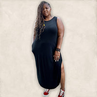 The Debbie Plus Size Maxi Dress - Fabulously Dressed Boutique 
