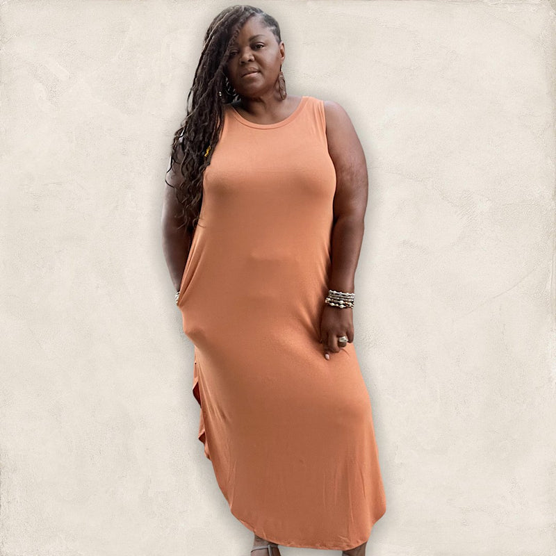 The Debbie Plus Size Maxi Dress - Fabulously Dressed Boutique 