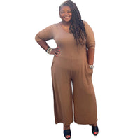 The Zatima Wide Leg Jumpsuit - Fabulously Dressed Boutique 