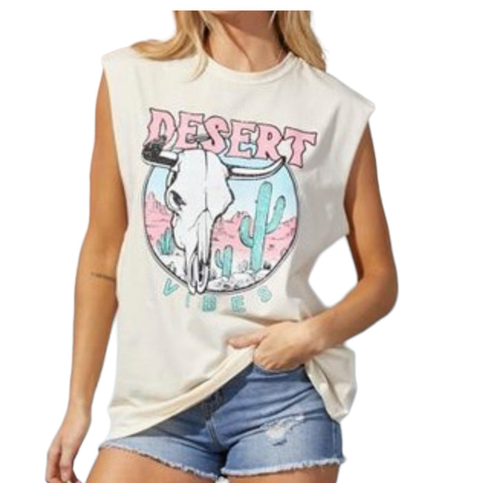 Women’s Plus Size Dessert Vibe Tee - Fabulously Dressed Boutique 