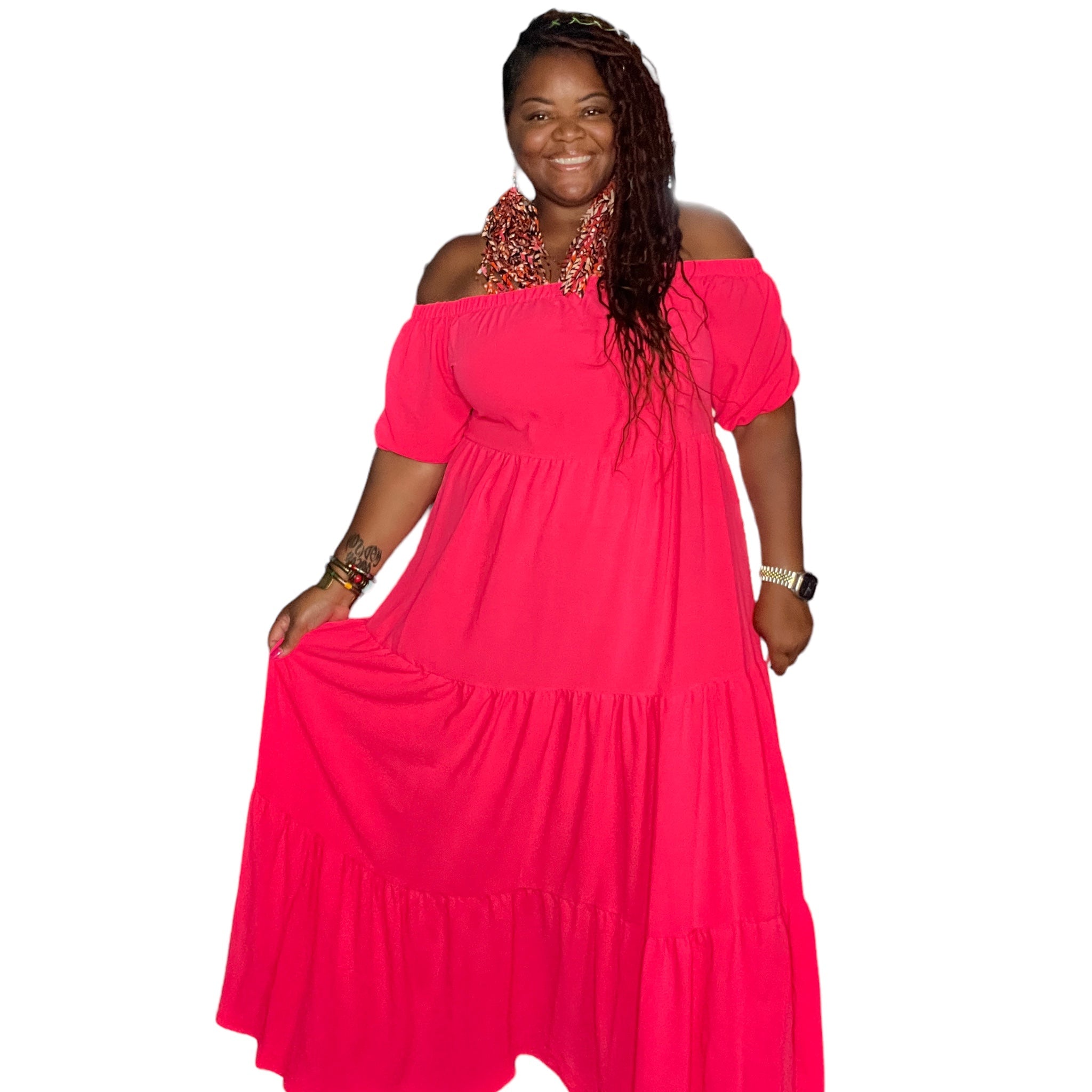 Buy Beige Fit & Flare Dress for Women Online